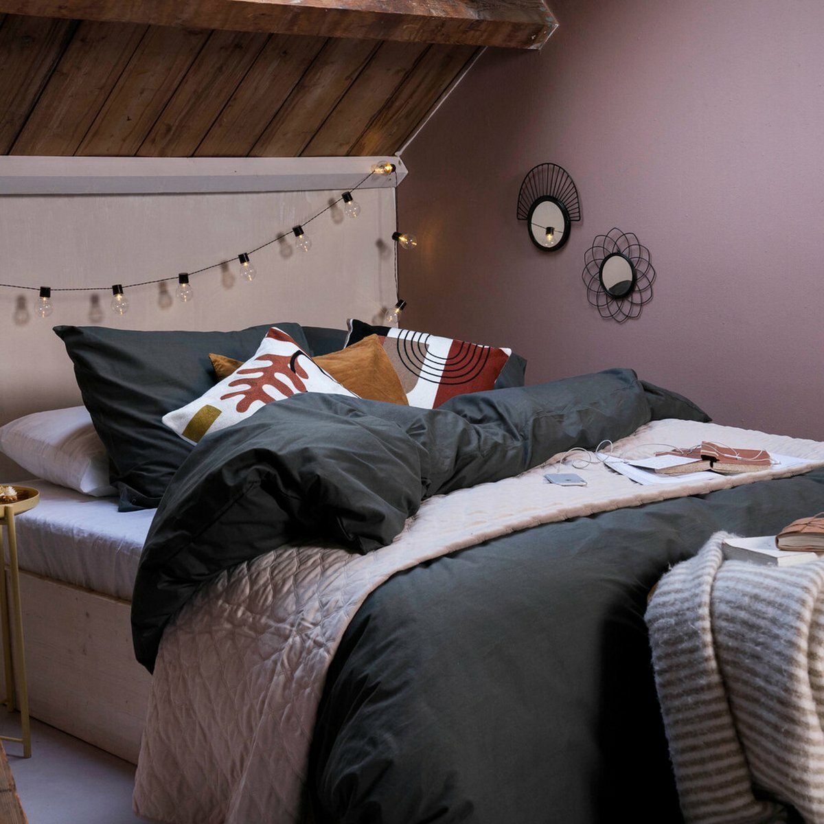 Dindi Home Dekbedovertrek Plain Beauty - 240x220