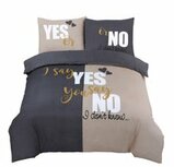 Husch Dekbedovertrek - Yes/No - 200x200/220 