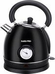 Swiss Pro+ SP-WK2200B | Retro Waterkoker 1.8L | 2200W - Zwart