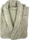 GAEVE | Zest - badjas - heerlijk warm, zacht fleece - Beige - maat L / XL