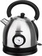 Swiss Pro+ SP-WK2200BS - retro waterkoker 1.8 L - 2200W - Zilver - 1.8 liter