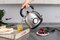 Swiss Pro+ SP-WK2200BS - retro waterkoker 1.8 L - 2200W - Zilver - 1.8 liter