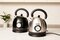 Swiss Pro+ SP-WK2200BS - retro waterkoker 1.8 L - 2200W - Zilver - 1.8 liter
