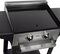 Princess 105055 FR Gasbakplaat met Trolley RVS/Zwart