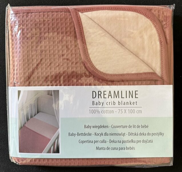Dreamline cradle blanket - Pink - 75 x 100 cm