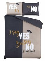 Husch Dekbedovertrek - Yes/No - 240x200/220
