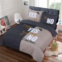 Husch Dekbedovertrek - Yes/No - 200x200/220 