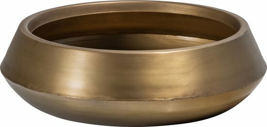 WOOOD Ezio Schaal - Metaal - Brass - 16x55x55