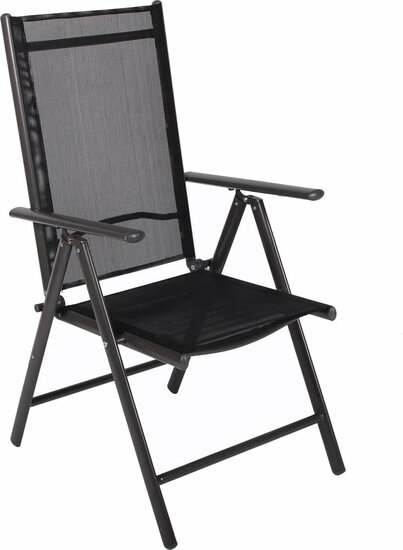 VCM Set Aluminium Tuinstoel Aluminium Hoge Rug Balkonstoel 