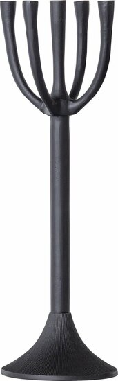 BePureHome Reach Kandelaar - Metaal - Zwart - 80x28x28