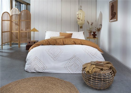 Walra Dekbedovertrek Boho Stitches - 140x220 - 100% Katoen