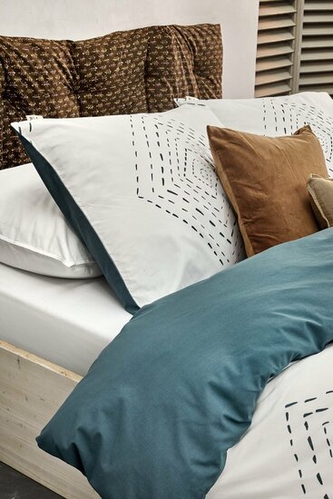 Walra Dekbedovertrek Boho Stitches - 140x220 - 100% Katoen