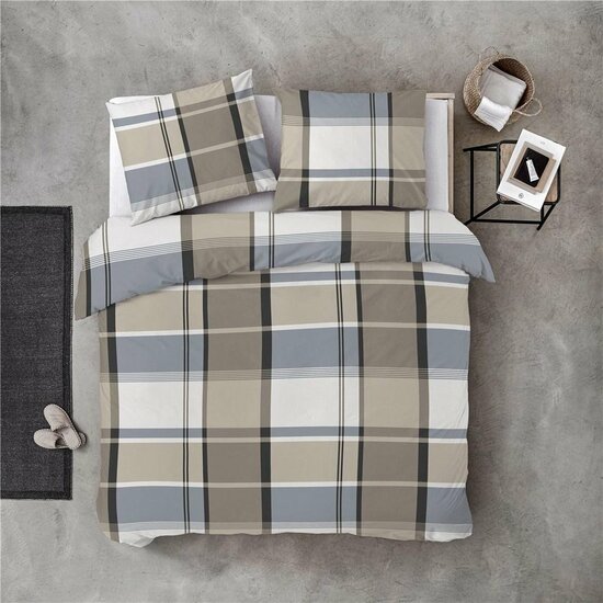 Byrklund Dekbedovertrek Big Squares - 200x220 