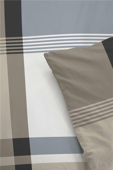 Byrklund Dekbedovertrek Big Squares - 200x220 