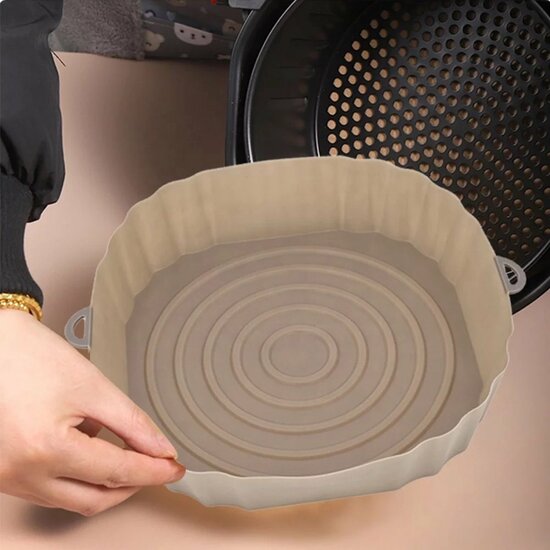 Siliconen AirFryer Mandje diverse kleuren 