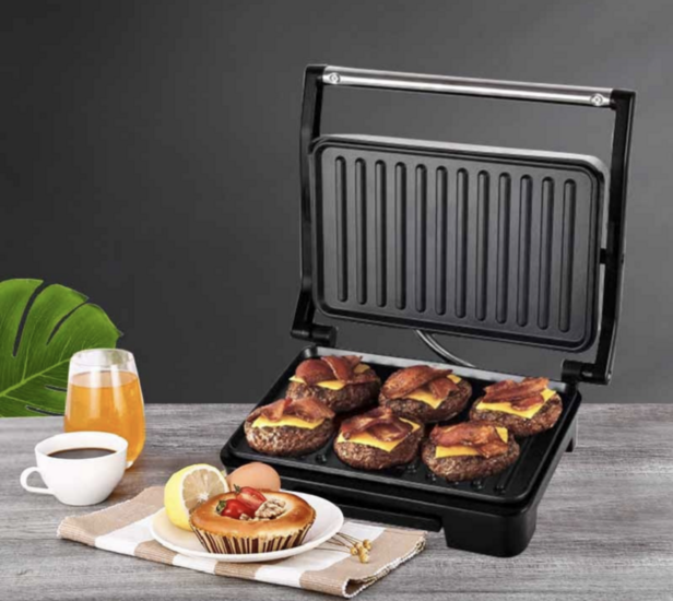 SOKANY- SK-223- 850W- Contact Grill -Sandwich Toaster- Panini Maker -Electric Grill