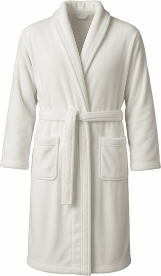 Zest - Badjas - Wit - maat L / XL
