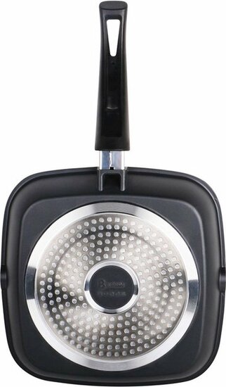 Swiss Pro+ Grill Pan 28 CM Black