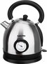 Swiss Pro+ SP-WK2200BS - retro waterkoker 1.8 L - 2200W - Zilver - 1.8 liter
